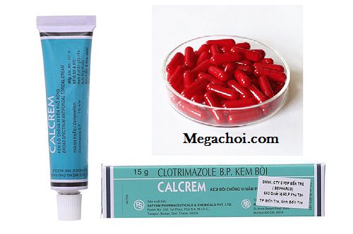 Calcrem kết hợp nhộng lao đỏ